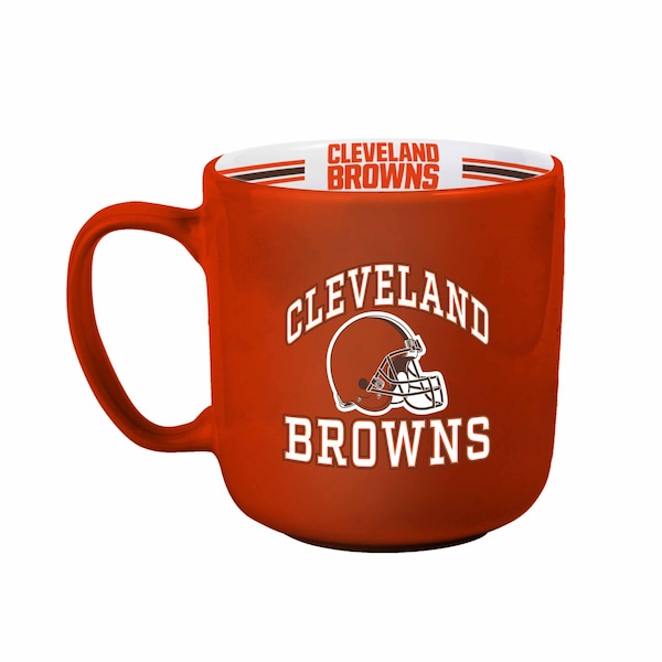 Logo Brands Cleveland Browns 15oz Stripe Mug 608-C15SM - main